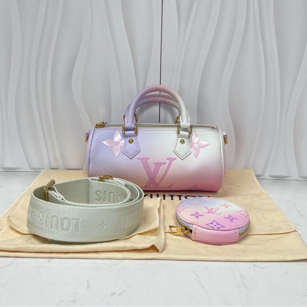 Louis Vuitton Papillon BB Sunrise Pastel Bag
